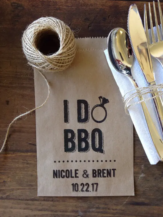 personalized I Do BBQ Wedding engagement Utensil Holders Rehearsal Dinner party favor gift Bags
personalized I Do BBQ Wedding engagement Utensil Holders Rehearsal Dinner party favor gift Bags