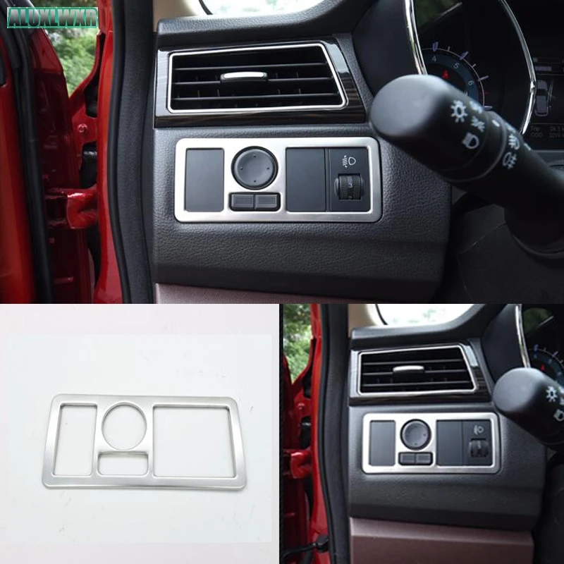 Car Accessories 2016 2017 2018 Front Headlight Head Light Lamp Switch Button Molding Cover Kit Trim 1PCS for Lifan Marveii Myway
Car Accessories 2016 2017 2018 Front Headlight Head Light Lamp Switch Button Molding Cover Kit Trim 1PCS for Lifan Marveii Myway