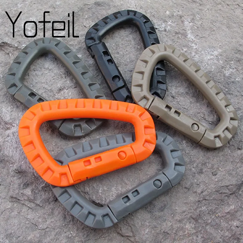 5pcs ITW Medium Tactical Outdoor Carabiner Hook Backpack Molle System D Buckle Military Outdoor Bag Camping Climbing Accessories
5pcs ITW Medium Tactical Outdoor Carabiner Hook Backpack Molle System D Buckle Military Outdoor Bag Camping Climbing Accessories