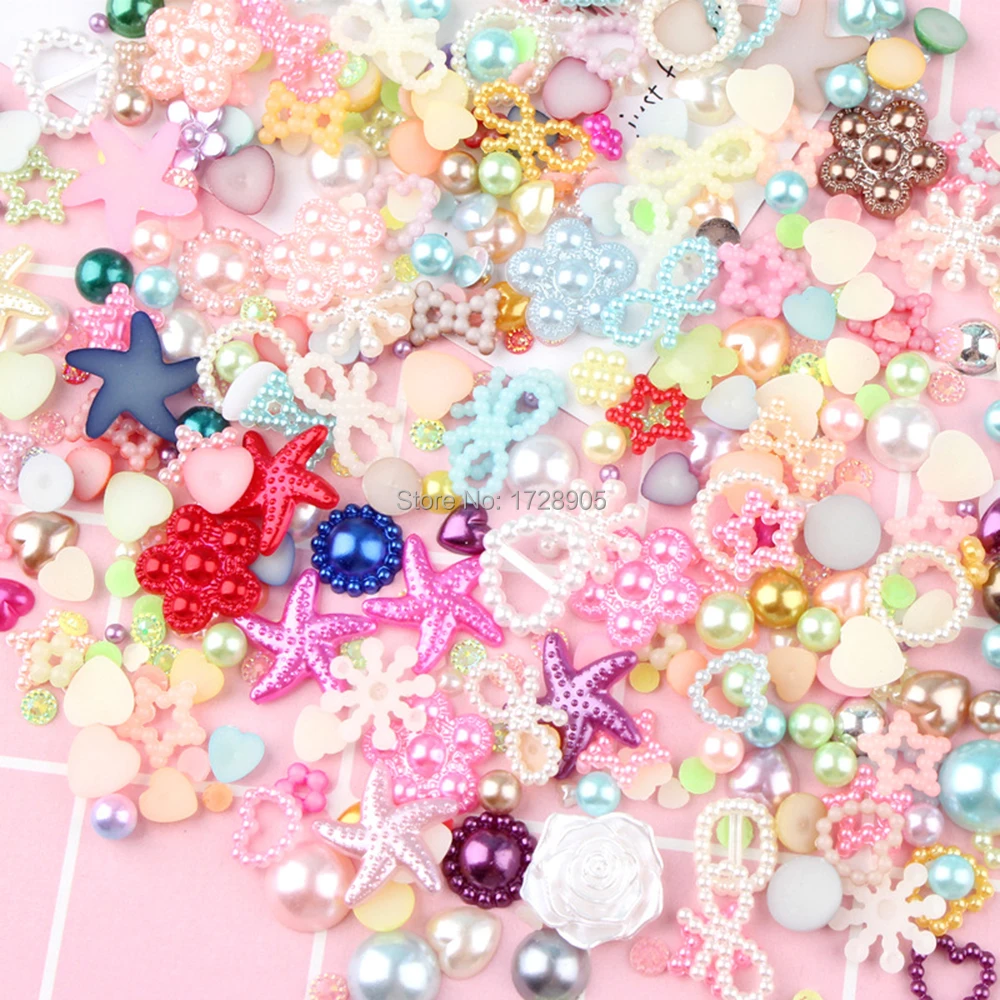 Colorful Flatback Half Pearl Craft ABS Imitation Pearl Resin Scrapbook Beads DIY Decorate mix 30pcs for Nail Art Decoration
Colorful Flatback Half Pearl Craft ABS Imitation Pearl Resin Scrapbook Beads DIY Decorate mix 30pcs for Nail Art Decoration