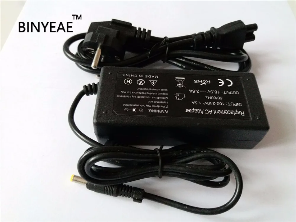 18.5v 3.5a AC Power Supply Adapter Battery Charger for HP/Compaq Business Notebooks NC4000 NC4010 NC4200 NC5000 NC6000 nc6100
18.5v 3.5a AC Power Supply Adapter Battery Charger for HP/Compaq Business Notebooks NC4000 NC4010 NC4200 NC5000 NC6000 nc6100