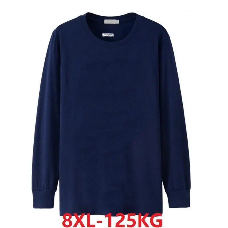 Winter Men's T-Shirt 5XL 8XL Long Sleeve Cheap Big Sale Autumn XL Large Size 7XL 6XL T-Shirt Cotton Home Black T-Shirt
Winter Men's T-Shirt 5XL 8XL Long Sleeve Cheap Big Sale Autumn XL Large Size 7XL 6XL T-Shirt Cotton Home Black T-Shirt