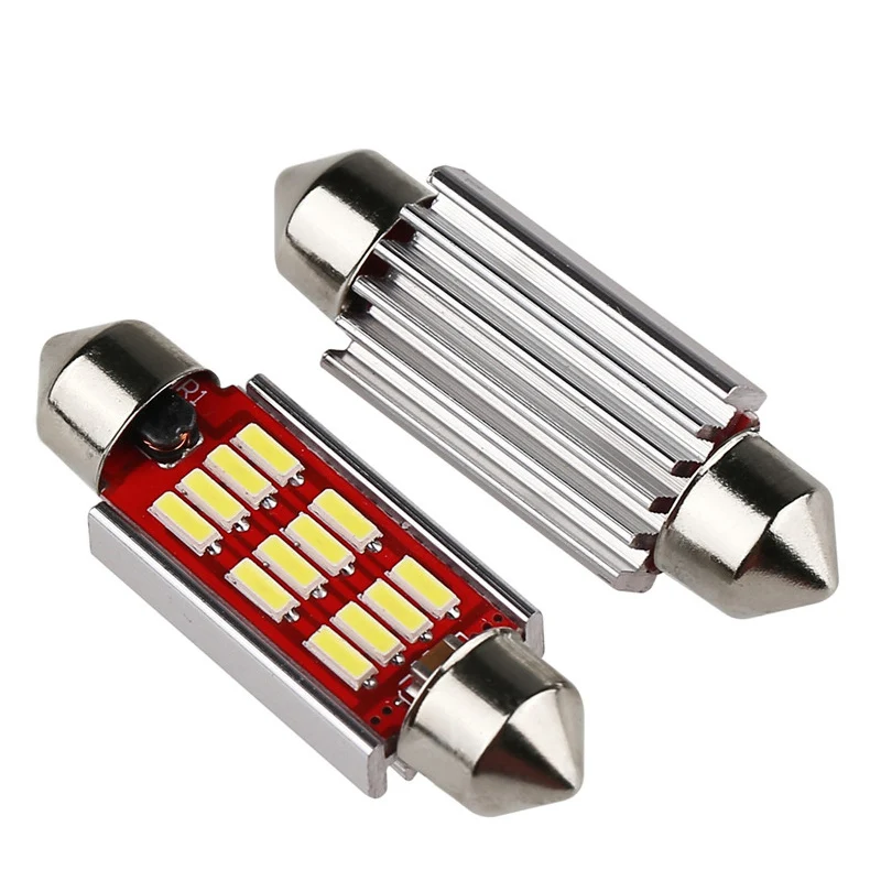 2pcs/lot Led Dome fetoon 4014smd 12led No Polarity Canbus c5w 36mm 39mm 41mm Festoon LED Bulb License Plate Light
2pcs/lot Led Dome fetoon 4014smd 12led No Polarity Canbus c5w 36mm 39mm 41mm Festoon LED Bulb License Plate Light