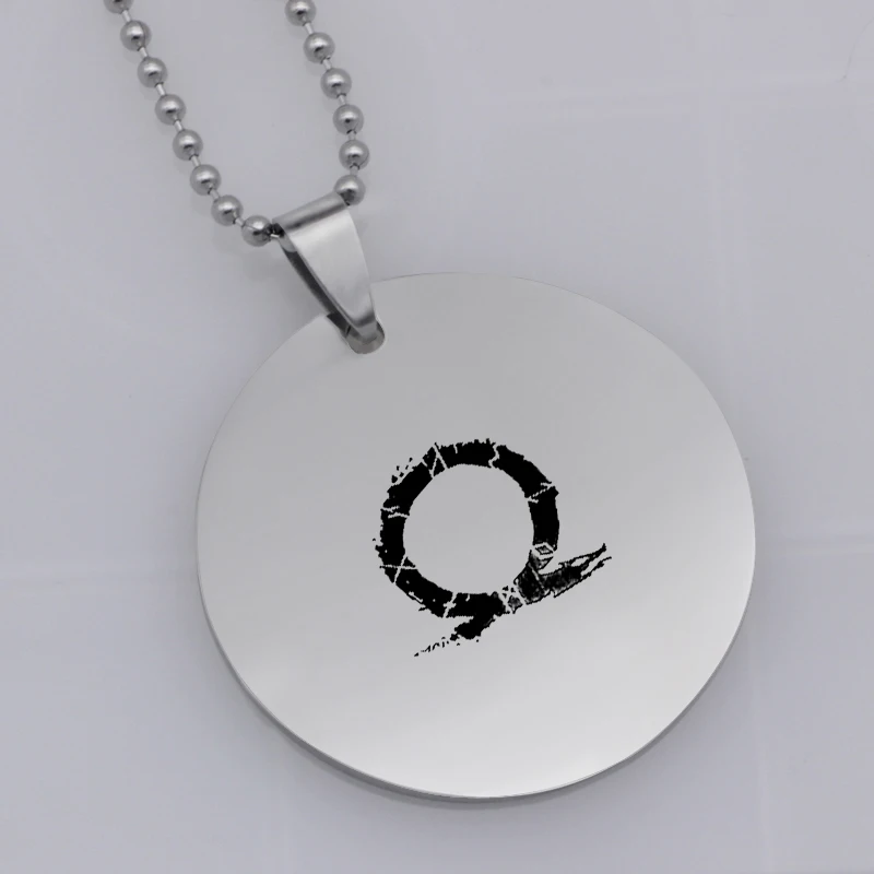 Ufine TV show logo pendant god war logo pendant stainless steel jewelry necklace N464
Ufine TV show logo pendant god war logo pendant stainless steel jewelry necklace N464