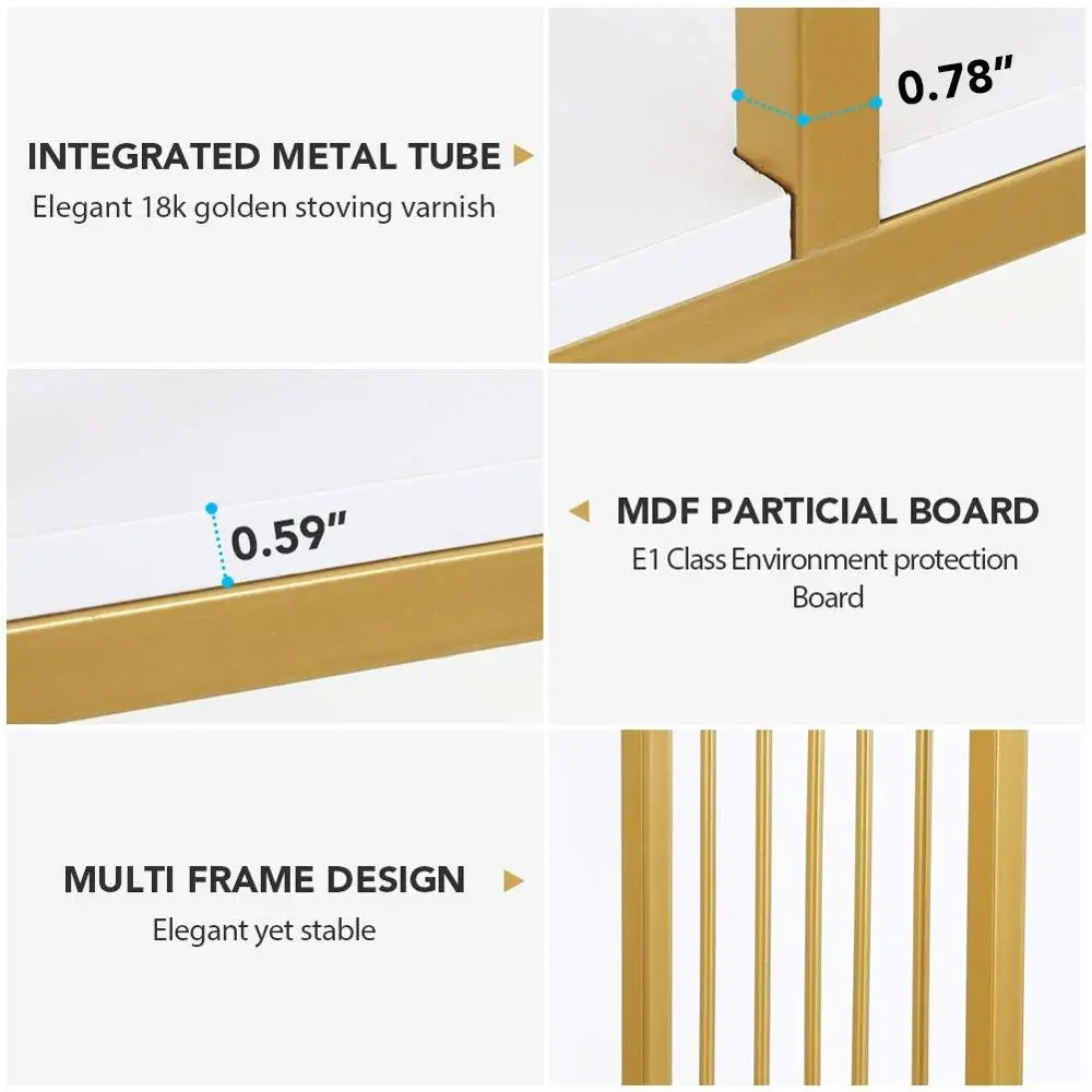 7 Open Shelf Bookcases Tribesigns Modern Etagere Bookshelf Gold Sturdy Metal Frame Elegant Storage Display Shelf Home Furniture
7 Open Shelf Bookcases Tribesigns Modern Etagere Bookshelf Gold Sturdy Metal Frame Elegant Storage Display Shelf Home Furniture
