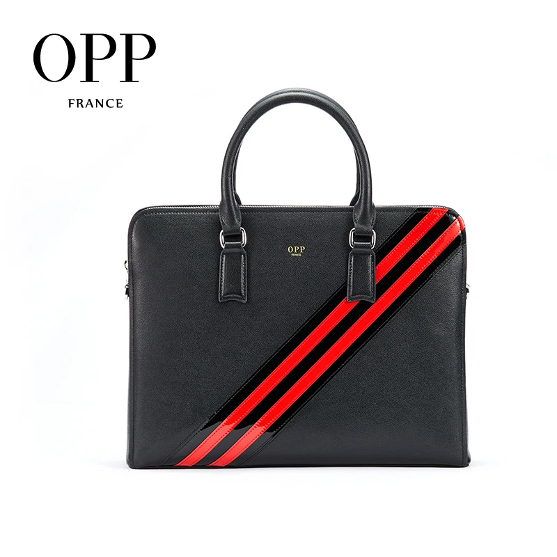 OPP мужская сумка, кожаный деловой портфель, кожаная модная повседневная сумка на молнии
OPP мужская сумка, кожаный деловой портфель, кожаная модная повседневная сумка на молнии