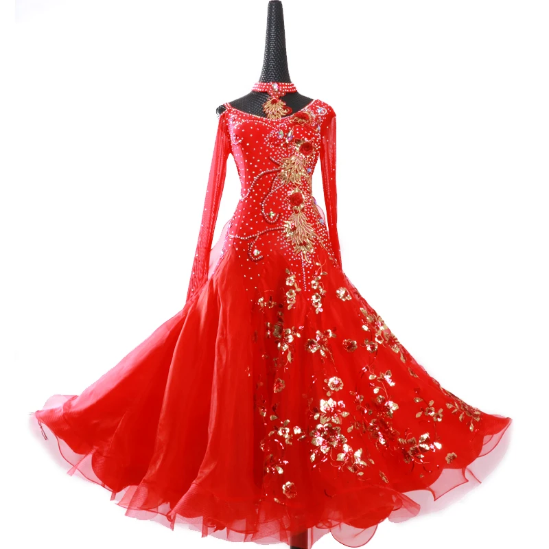 Newest Design 2018 Sale Ballroom Dance dress Woman Modern Waltz Tango Dance Exercise costume/standard Ballroom Dress Handmade
Newest Design 2018 Sale Ballroom Dance dress Woman Modern Waltz Tango Dance Exercise costume/standard Ballroom Dress Handmade