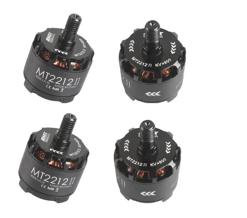 

4set/lot EMAX Cooling MT2212 II 900KV CW CCW Brushless Motor with 1045 Propeller for RC Multicopter