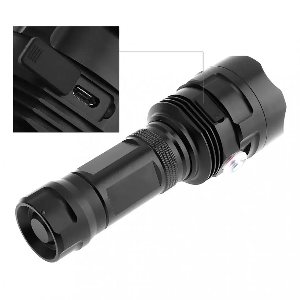 SecurityIng Super Bright 7200LM 16x XM-L T6 LED Flashlight Outdoor Waterproof LED Flash Light Torch Lamp Support USB charging
SecurityIng Super Bright 7200LM 16x XM-L T6 LED Flashlight Outdoor Waterproof LED Flash Light Torch Lamp Support USB charging
