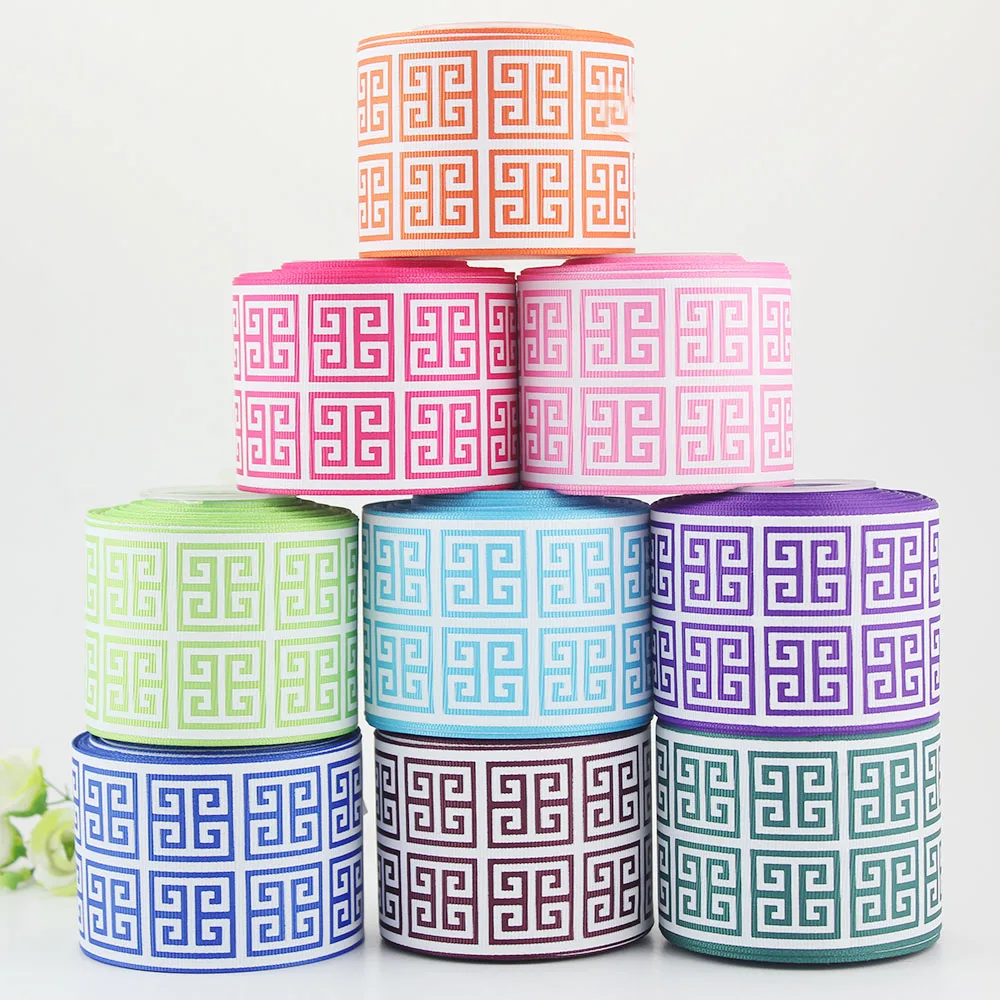 3 inch geometric printed grosgrain ribbon 75mm 10 yards Diy hair bows ribbons for wedding garment christmas decoration
3 inch geometric printed grosgrain ribbon 75mm 10 yards Diy hair bows ribbons for wedding garment christmas decoration
