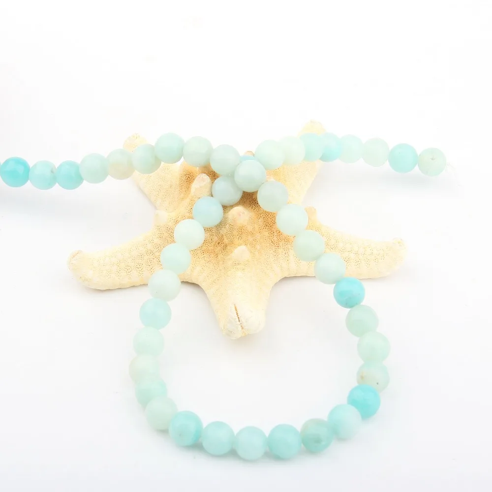 Natural Stone Beads Amazonite Stone Bead for Jewelry Loose Beads for Jewelry Making Necklace DIY Bracelet
Natural Stone Beads Amazonite Stone Bead for Jewelry Loose Beads for Jewelry Making Necklace DIY Bracelet