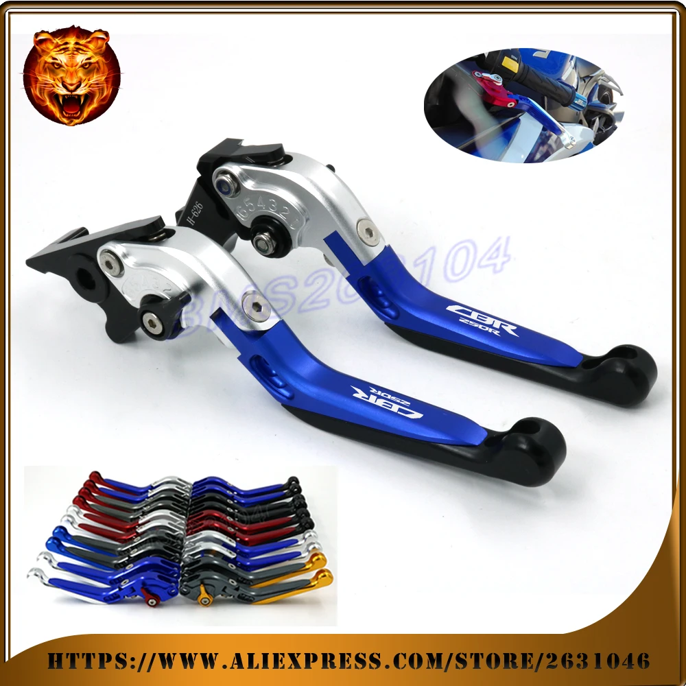 Adjustable Folding Extendable Brake Clutch Lever For HONDA CBR250R 2011 2012 2013 RACING WITH LOGO Motorcycle
Adjustable Folding Extendable Brake Clutch Lever For HONDA CBR250R 2011 2012 2013 RACING WITH LOGO Motorcycle