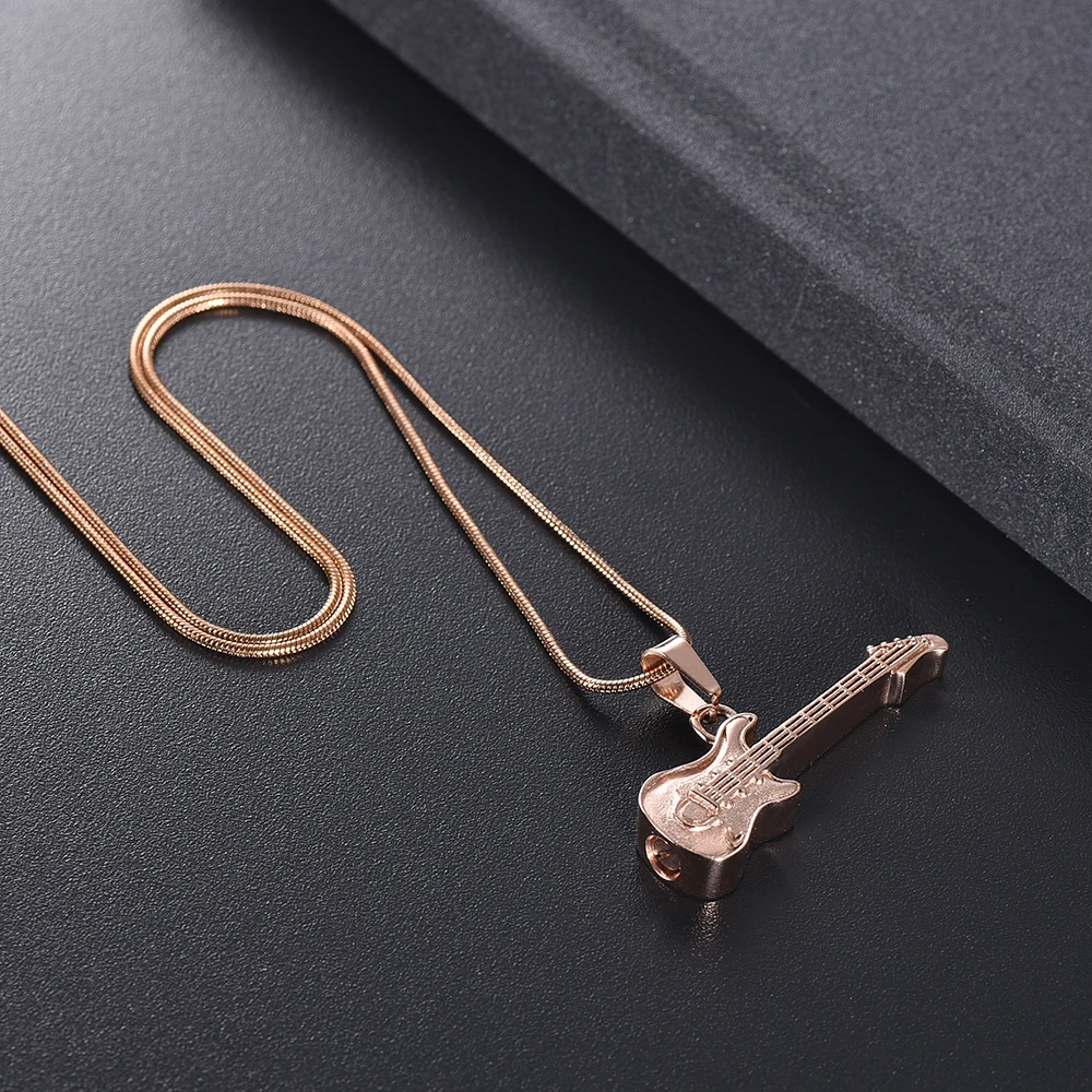 KSJ11728 Music Lover's Necklace Mini Violin Stainless Steel Charm with Screw to Hold Ashes Keepsake Human Cremation Jewelry
KSJ11728 Music Lover's Necklace Mini Violin Stainless Steel Charm with Screw to Hold Ashes Keepsake Human Cremation Jewelry