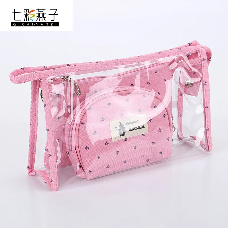 Wholesale Fashion Brand Cosmetic Bags Waterproof Neceser Portable Make Up Bag Women PVC Pouch Travel Toiletry Bag Blosa
Wholesale Fashion Brand Cosmetic Bags Waterproof Neceser Portable Make Up Bag Women PVC Pouch Travel Toiletry Bag Blosa