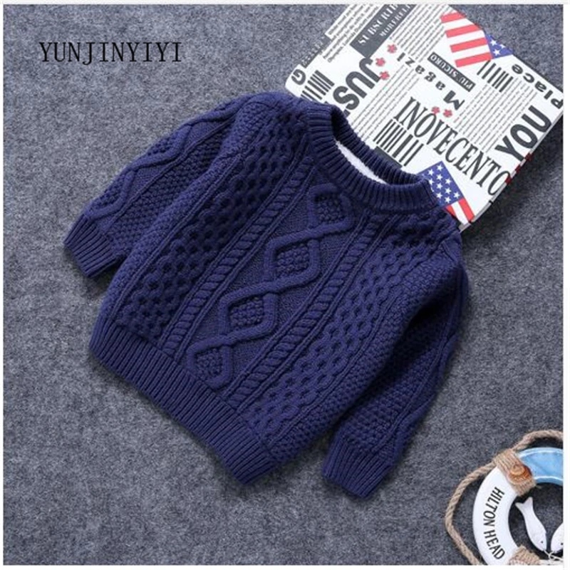 Children's clothes boys cotton warm pullover plush sweater girls winter autumn knit loose shirt boys thick clothing
Children's clothes boys cotton warm pullover plush sweater girls winter autumn knit loose shirt boys thick clothing