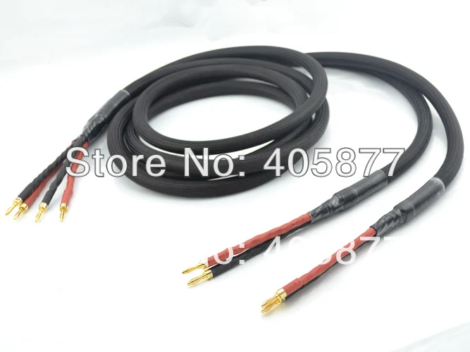 Hi End аудио кабель для динамика 2 5 м hifi динамика|hifi speaker cable|speaker cablespeaker cable banana |