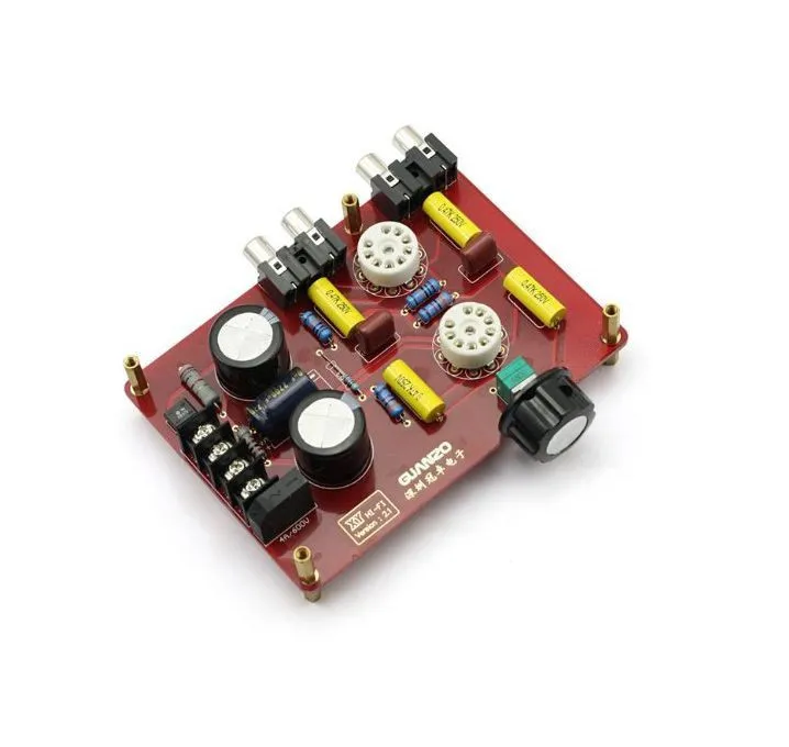 6N3 Hifi Buffer Audio Tube Preamp Stereo Preamplifier with Transformer 110V/220V
6N3 Hifi Buffer Audio Tube Preamp Stereo Preamplifier with Transformer 110V/220V