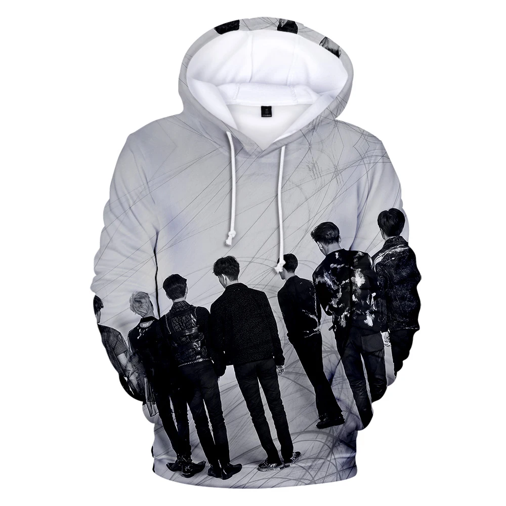Fashion Street GOT7 Print Youth Sweatshirt 3D Hooded Men/Women New Pop Casual Comfort Harajuku Spring and Autumn Wear Hoodie
Fashion Street GOT7 Print Youth Sweatshirt 3D Hooded Men/Women New Pop Casual Comfort Harajuku Spring and Autumn Wear Hoodie