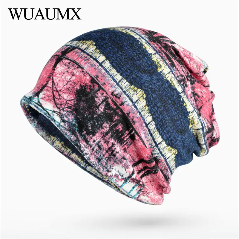 Autumn Winter Hats For Women Fashion Hedging Cap Print Double layer Ring Scarf Multifunction Beanies Hat For Men Bonnet
Autumn Winter Hats For Women Fashion Hedging Cap Print Double layer Ring Scarf Multifunction Beanies Hat For Men Bonnet