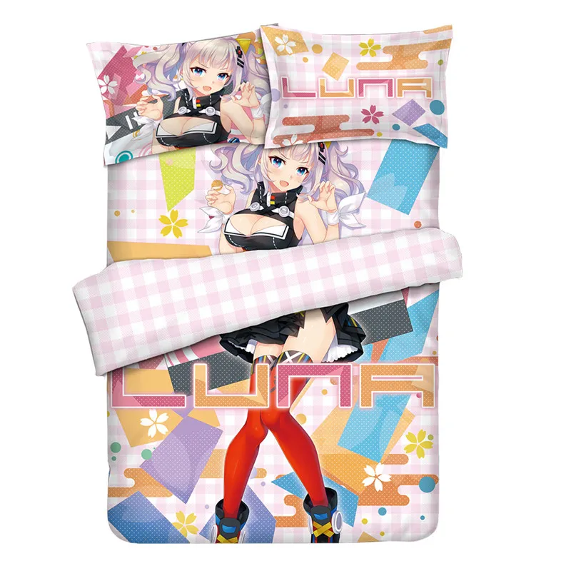 Kaguya Luna Printed Bedding Set Anime Bedspread Single Twin Full Queen King Size Bedclothes Children's Boy Bedroom Decor
Kaguya Luna Printed Bedding Set Anime Bedspread Single Twin Full Queen King Size Bedclothes Children's Boy Bedroom Decor
