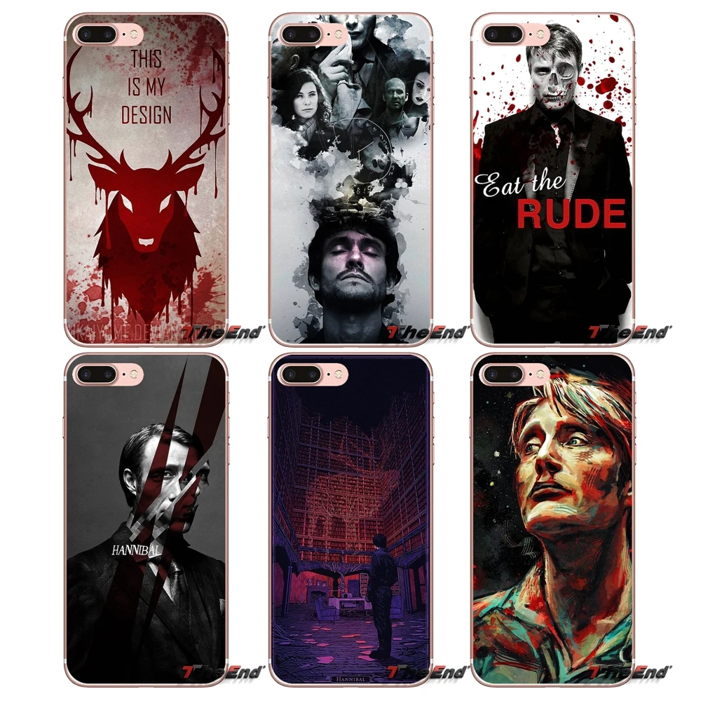 Чехол из ТПУ для Huawei Honor 7X V10 6C V9 6A Play 9 Mate 10 Pro Y7 Y5 P8 P10 Lite Plus GR5 2017 Graham hannibal mads