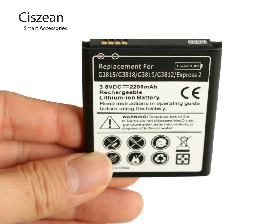 Фото Ciszean 1x2200mAh EB L1L7LLU сменный литий ионный аккумулятор для Samsung Galaxy - купить