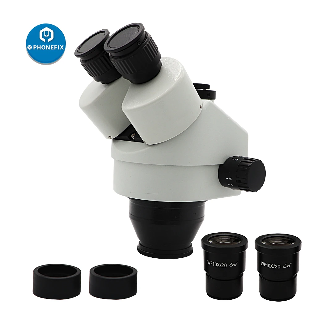 Микроскоп Simul-focal 7X-45X, Тринокулярный промышленный осмотр, зум, стерео микроскоп, головное устройство, микроскоп WF10X, объектив окуляра 20 мм
Микроскоп Simul-focal 7X-45X, Тринокулярный промышленный осмотр, зум, стерео микроскоп, головное устройство, микроскоп WF10X, объектив окуляра 20 мм