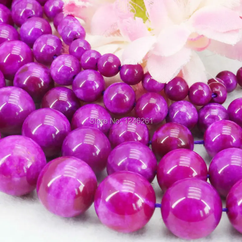 6 8 10 12 14mm Rose Purple Chalcedony Loose Stone Loose DIY Beads Gifts Women Girl Gem Accessories Craft Jewelry Making Design
6 8 10 12 14mm Rose Purple Chalcedony Loose Stone Loose DIY Beads Gifts Women Girl Gem Accessories Craft Jewelry Making Design