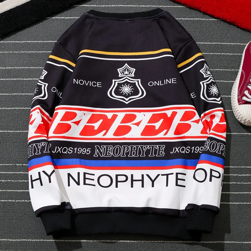 Seestern Brand Fall Winter 2019 New Men's Women's Hoodies Printed Neophyte Letter Stripe Western style Fashion Youth hoodie
Seestern Brand Fall Winter 2019 New Men's Women's Hoodies Printed Neophyte Letter Stripe Western style Fashion Youth hoodie