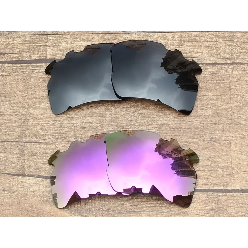 Vonxyz 2 Pairs Stealth Black & Violet Mirror Polarized Replacement Lenses for-Oakley Flak 2.0 XL Vented Frame
Vonxyz 2 Pairs Stealth Black & Violet Mirror Polarized Replacement Lenses for-Oakley Flak 2.0 XL Vented Frame