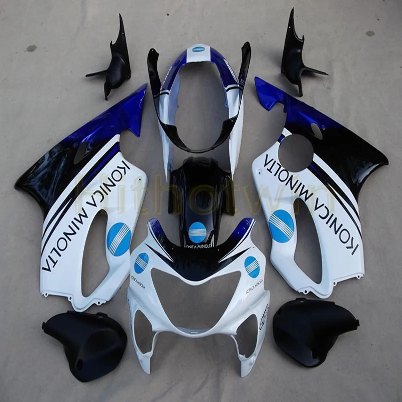 Индивидуальный мотоциклетный хомут для CBR600F4 1999-2000 CBR 600 F4 обтекатель ABS + винты + литьевая форма синий белый M2
Индивидуальный мотоциклетный хомут для CBR600F4 1999-2000 CBR 600 F4 обтекатель ABS + винты + литьевая форма синий белый M2