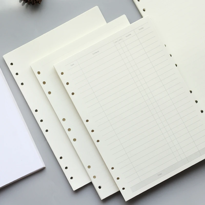 A4 B5 Leaf Notebook Refill Spiral Binder Planner Inner Page Inside Paper Dairy Weekly Monthly Plan TODO Line Dot grid 45 sheets
A4 B5 Leaf Notebook Refill Spiral Binder Planner Inner Page Inside Paper Dairy Weekly Monthly Plan TODO Line Dot grid 45 sheets