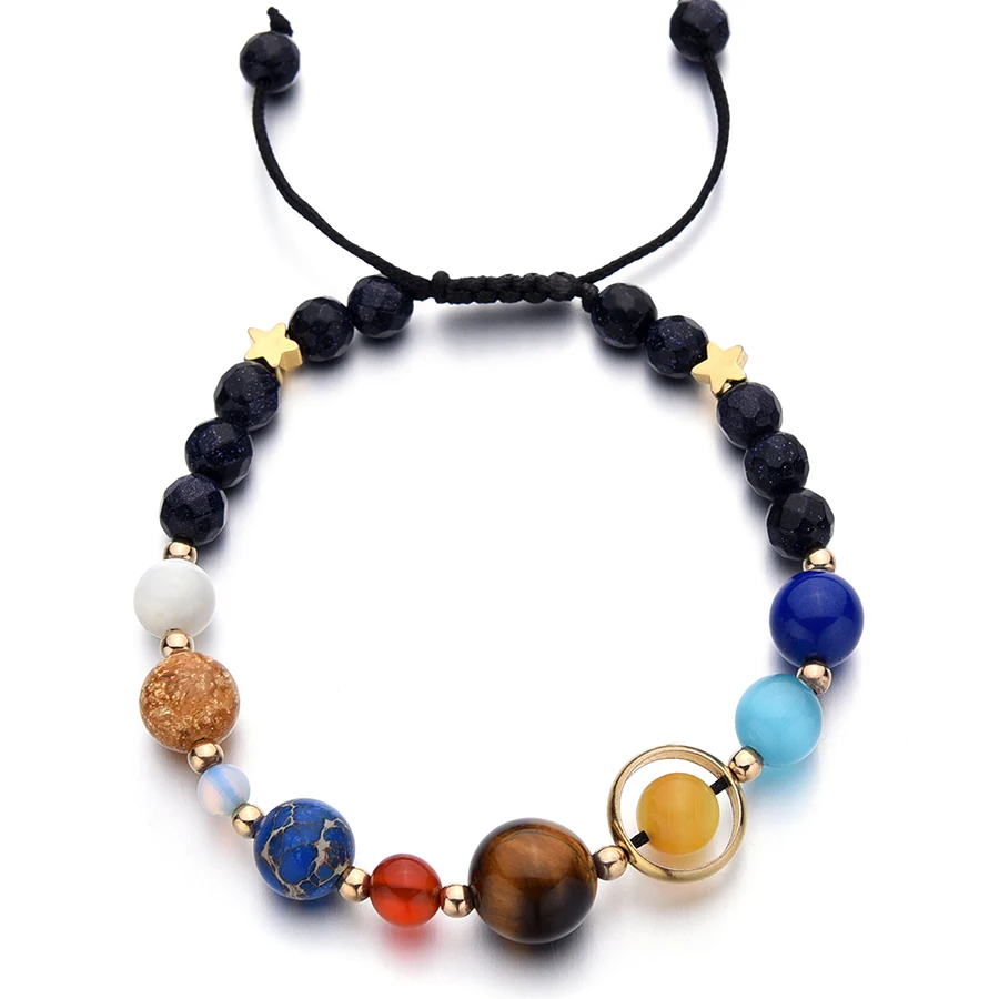 Drop Shipping Bracelet Stone Universe Galaxy the Eight Planets in the Solar System Guardian Star Bracelet Bangle for Women & Men
Drop Shipping Bracelet Stone Universe Galaxy the Eight Planets in the Solar System Guardian Star Bracelet Bangle for Women & Men