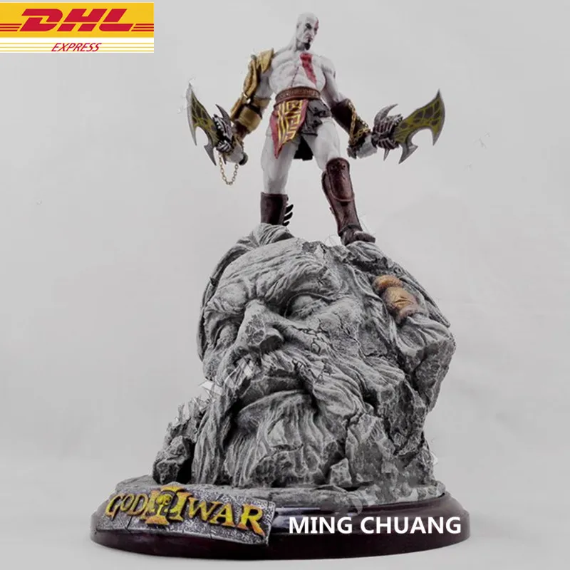 Статуя бога войны III Кратос бюст анти-герой призрак спартанца полный длинный портрет GK экшн-фигурка Коллекционная модель игрушечная коробк... 
Статуя бога войны III Кратос бюст анти-герой призрак спартанца полный длинный портрет GK экшн-фигурка Коллекционная модель игрушечная коробк...