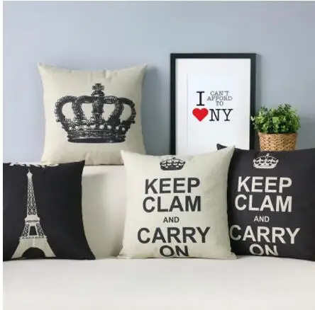 cotton linen white black printed cushion cover sofa throw pillowcase decorative lumbar pillow cover for backrest
cotton linen white black printed cushion cover sofa throw pillowcase decorative lumbar pillow cover for backrest