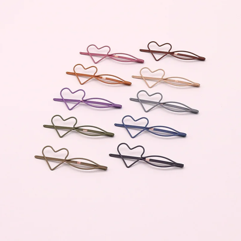 2 Pieces EUHRA Fashion Metal Love Shape Hair Clip Barrettes Paint Hairpin Barrette Color Feather Hair Claws Hair Styling Tool
2 Pieces EUHRA Fashion Metal Love Shape Hair Clip Barrettes Paint Hairpin Barrette Color Feather Hair Claws Hair Styling Tool
