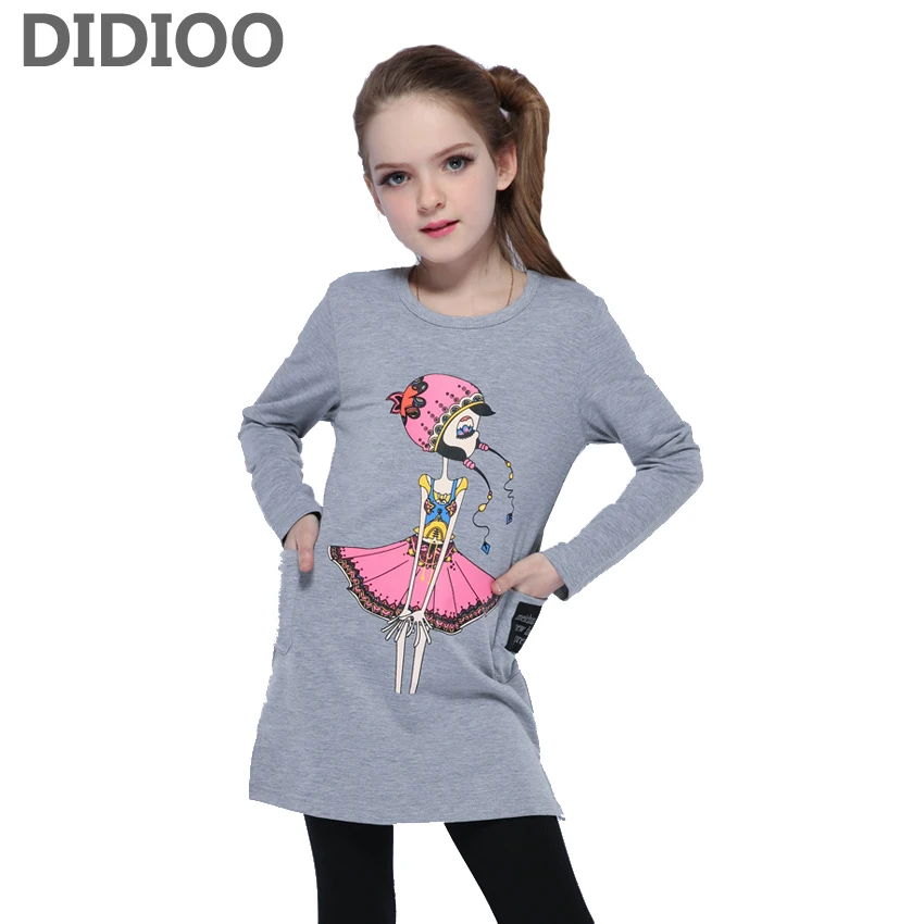 Kids Tops for Girls Long Sleeve Cotton Cartoon T-shirts Children Spring Clothes Infant Tees 2 6 8 9 10 12 Years Girls Print Tops
Kids Tops for Girls Long Sleeve Cotton Cartoon T-shirts Children Spring Clothes Infant Tees 2 6 8 9 10 12 Years Girls Print Tops