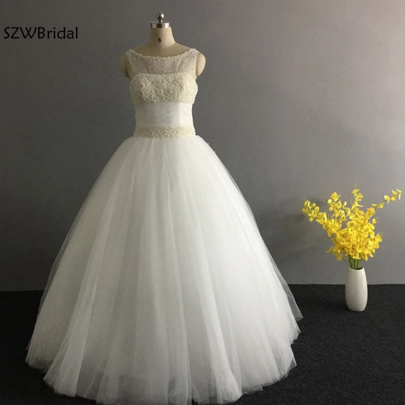 New Arrival Ball gown wedding dresses Beaded Pearls Vestido de noiva gelinlik Luxury Wedding dress Plus size robe de mariee
New Arrival Ball gown wedding dresses Beaded Pearls Vestido de noiva gelinlik Luxury Wedding dress Plus size robe de mariee