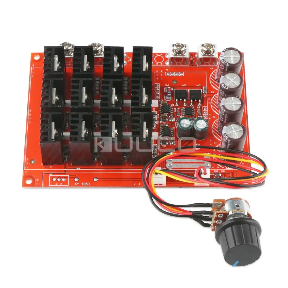 Motor Control Board/Speed Controller DC 10~-50V 3000W 60A Motor Power Supply module DC 12V 24V motor Driver/Voltage Regulator
Motor Control Board/Speed Controller DC 10~-50V 3000W 60A Motor Power Supply module DC 12V 24V motor Driver/Voltage Regulator