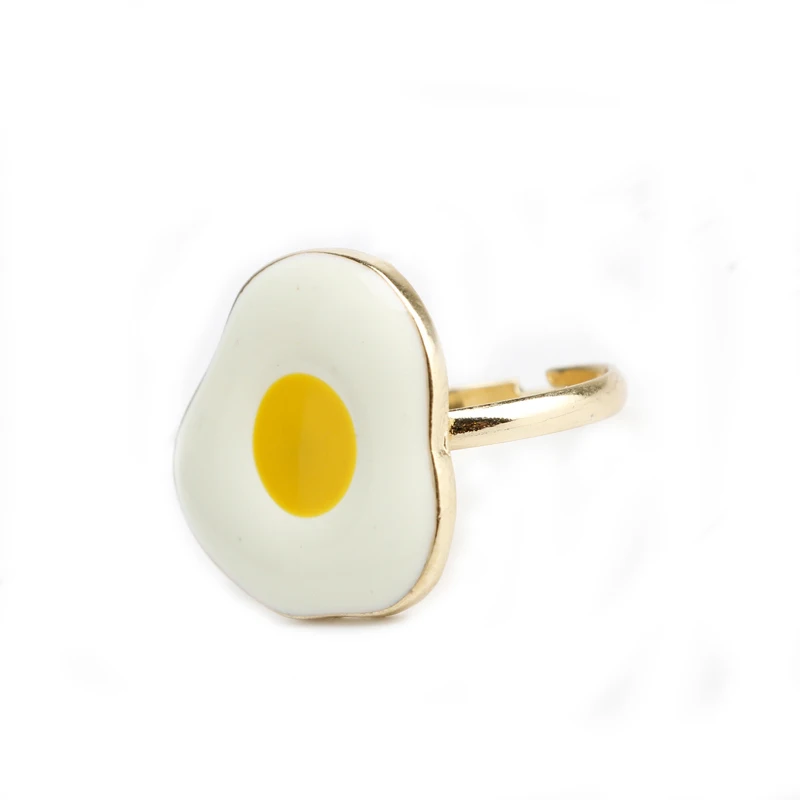 MQCHUN Cute Sweet Cartoon Rings Enamel Glaze Omelette Food Fried Egg Adjustable Ring Women Fashion Jewelry
MQCHUN Cute Sweet Cartoon Rings Enamel Glaze Omelette Food Fried Egg Adjustable Ring Women Fashion Jewelry