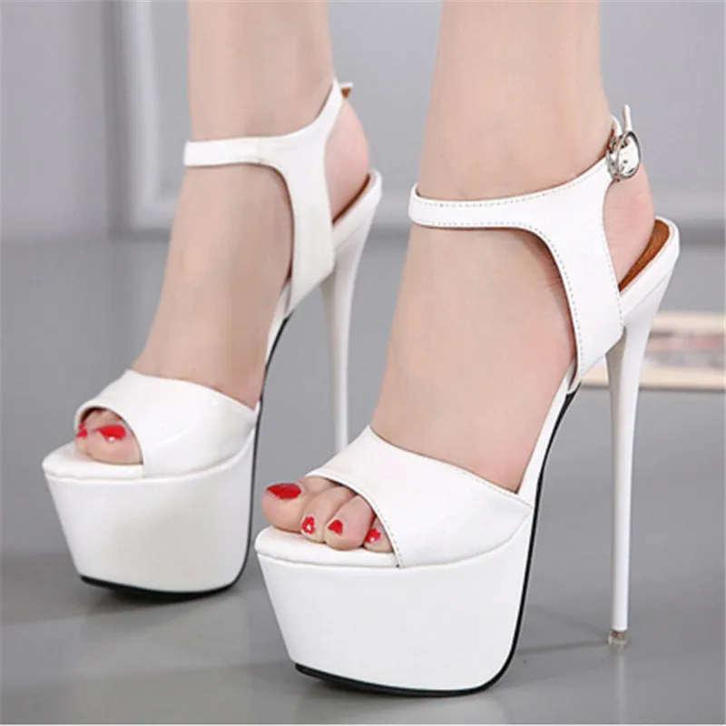 New high quality summer 16 cm stiletto high heel women's shoes for party ladies high heels platform sandals US9-15
New high quality summer 16 cm stiletto high heel women's shoes for party ladies high heels platform sandals US9-15