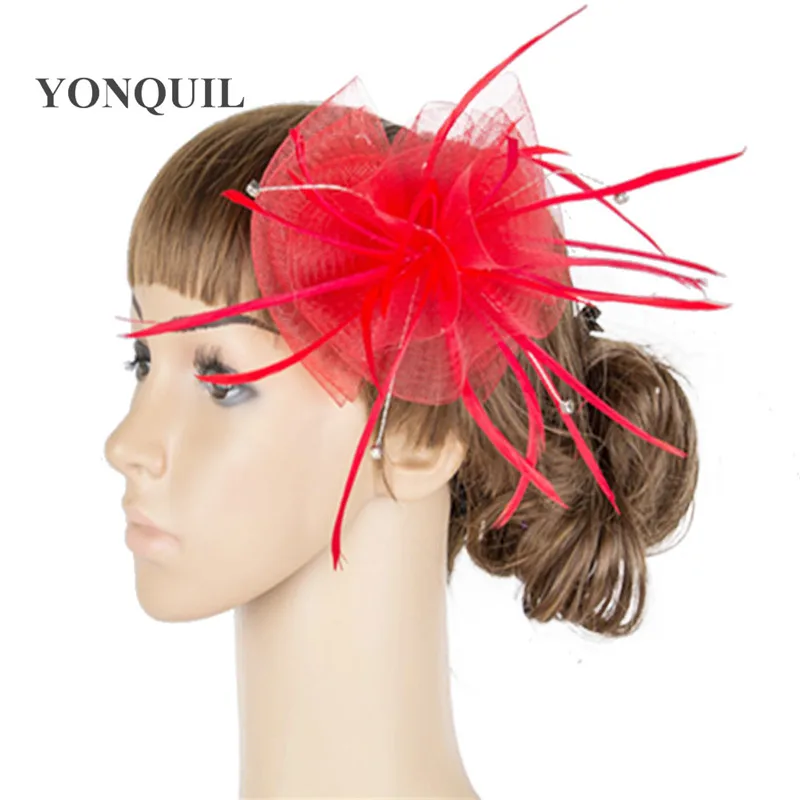 Fascinator Hats with Rhinestone Decoration Wedding Bridal Headpiece Partys Headwear Event Hats Multiple Colors Available MYQ046
Fascinator Hats with Rhinestone Decoration Wedding Bridal Headpiece Partys Headwear Event Hats Multiple Colors Available MYQ046