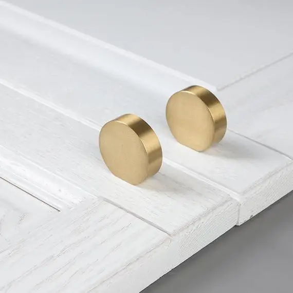 1'' 1.5'' Unique Pure Copper Cabinet Knob Handle Dresser Knobs Gold Brass Drawer Pulls Handles Modern Simple Knob Kitchen Knobs
1'' 1.5'' Unique Pure Copper Cabinet Knob Handle Dresser Knobs Gold Brass Drawer Pulls Handles Modern Simple Knob Kitchen Knobs