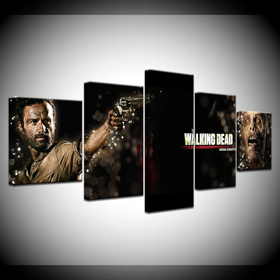Canvas Painting The Walking Dead 5 Pieces Wall Art Painting Modular Wallpapers Poster Print for living room Home Decor
Canvas Painting The Walking Dead 5 Pieces Wall Art Painting Modular Wallpapers Poster Print for living room Home Decor