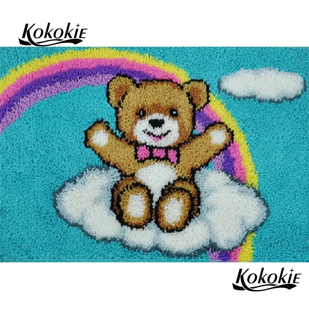 latch hook kits rug vloerklee diy tapijt cartoon bear carpet mat cushion Crocheting cross stitch kits embroidery needlework sets
latch hook kits rug vloerklee diy tapijt cartoon bear carpet mat cushion Crocheting cross stitch kits embroidery needlework sets