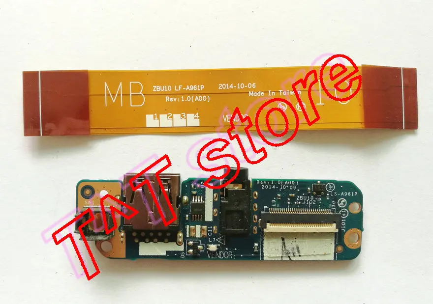 original E7450 Audio Jack Power Button USB Board 110HR 0110HR LS-A961P LF-A961P test good free shipping
original E7450 Audio Jack Power Button USB Board 110HR 0110HR LS-A961P LF-A961P test good free shipping