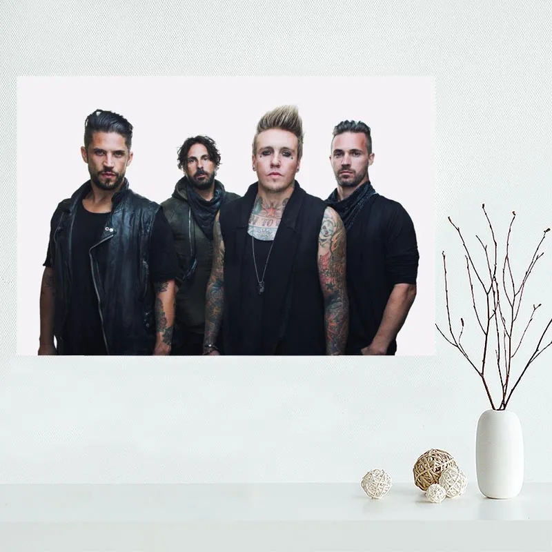 Mondern классический на заказ Papa Roach холст картина плакат ткань шелковая настенный