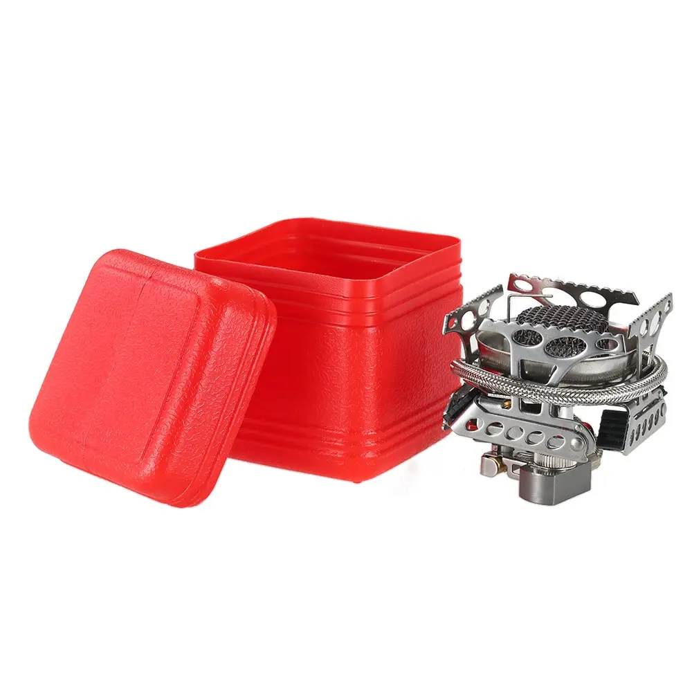 Ultralight Gas Powered Cooking Stove Outdoor Camp Gas Stove Stainless Steel Windproof Mini-stove Picnic Camping Equipment
Ultralight Gas Powered Cooking Stove Outdoor Camp Gas Stove Stainless Steel Windproof Mini-stove Picnic Camping Equipment