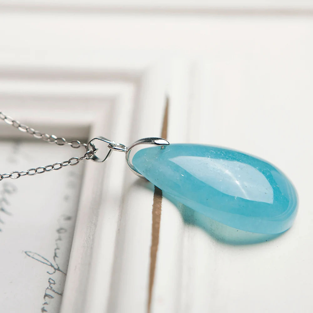 Newly 2019 Natural Blue Aquamarine Crystal Clear Pendant Ocean Aquamarine 31x21x9mm Reiki Man Woman Drop Shipping AAAAA
Newly 2019 Natural Blue Aquamarine Crystal Clear Pendant Ocean Aquamarine 31x21x9mm Reiki Man Woman Drop Shipping AAAAA