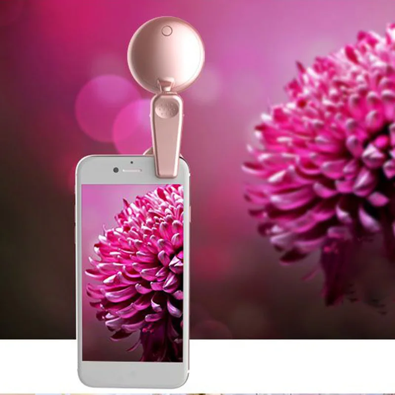New 1 Pcs Selfie Ring Light Clip Fill Light LED with Mobile Lens Camera Kit for Phone DOM668
New 1 Pcs Selfie Ring Light Clip Fill Light LED with Mobile Lens Camera Kit for Phone DOM668